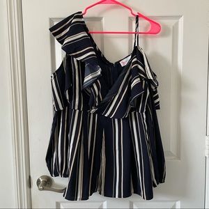 Modern Striped Romper